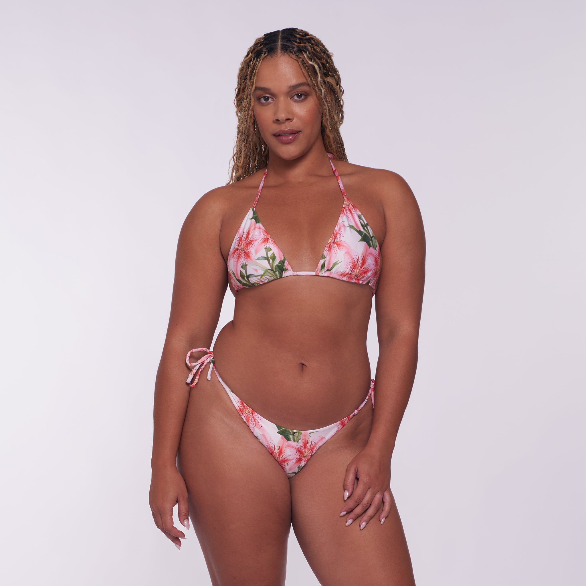 Fifi Printed Bikini Top