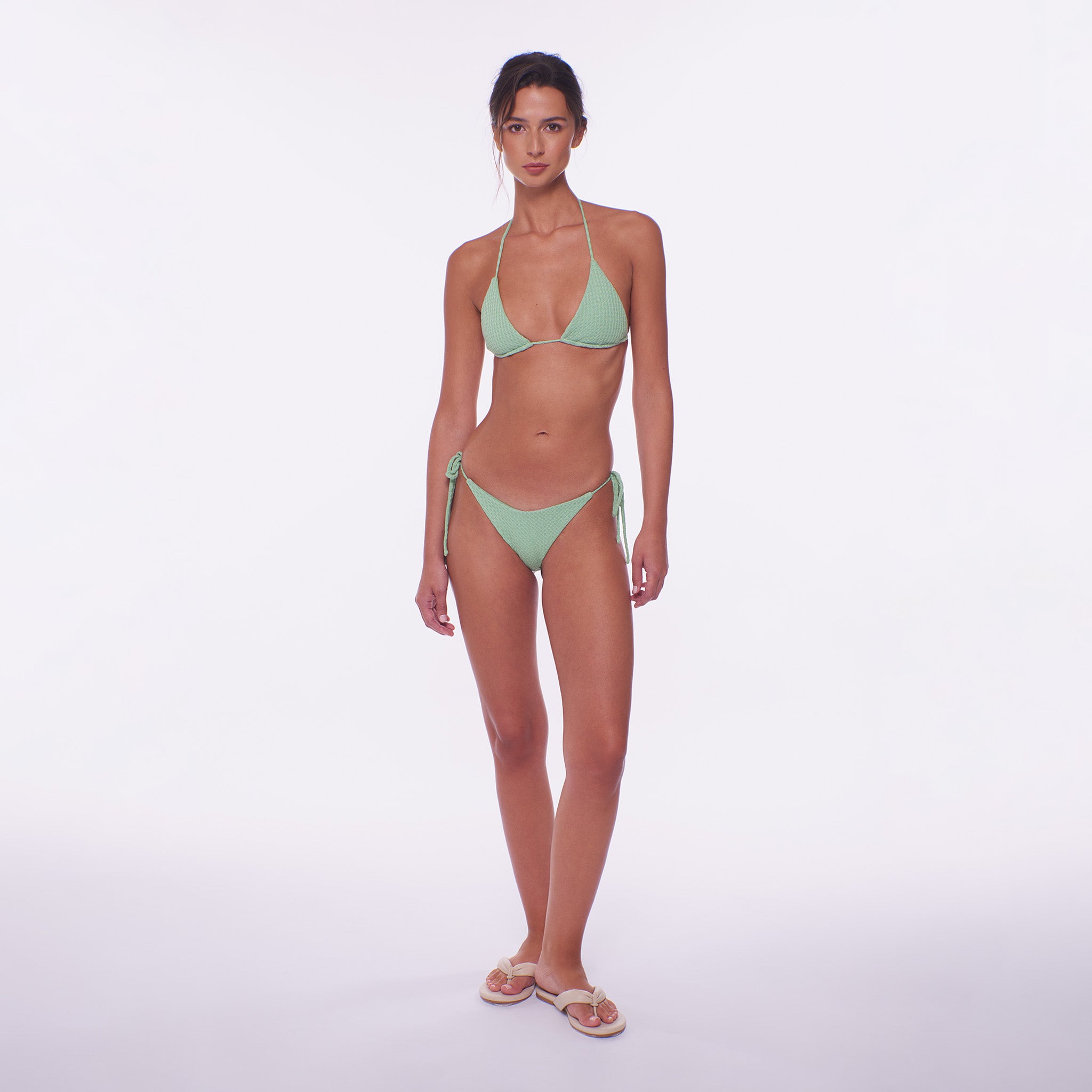 Ari Textured Bikini Bottom