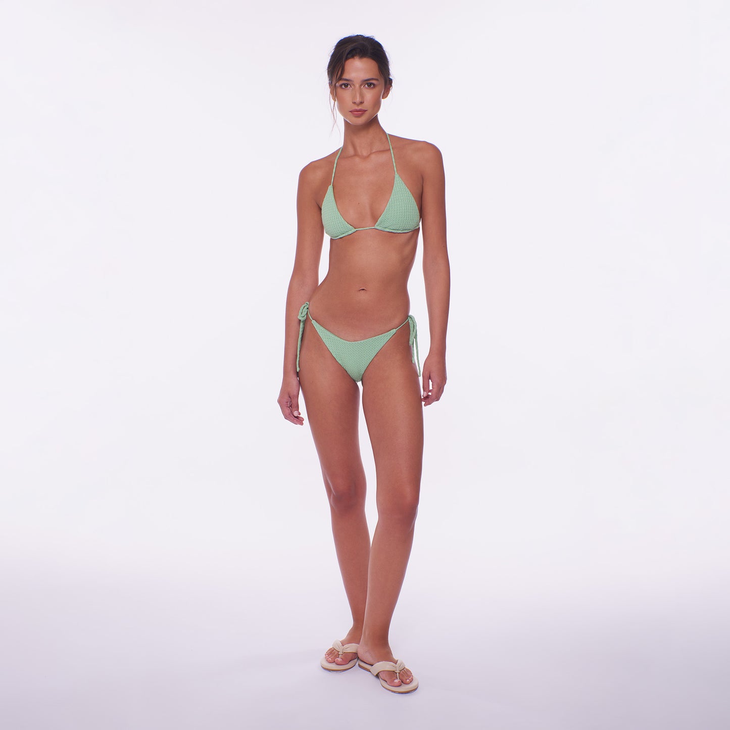 Ari Textured Bikini Bottom