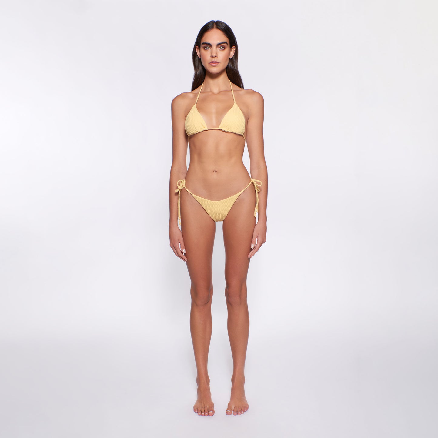 Ari Textured Bikini Bottom