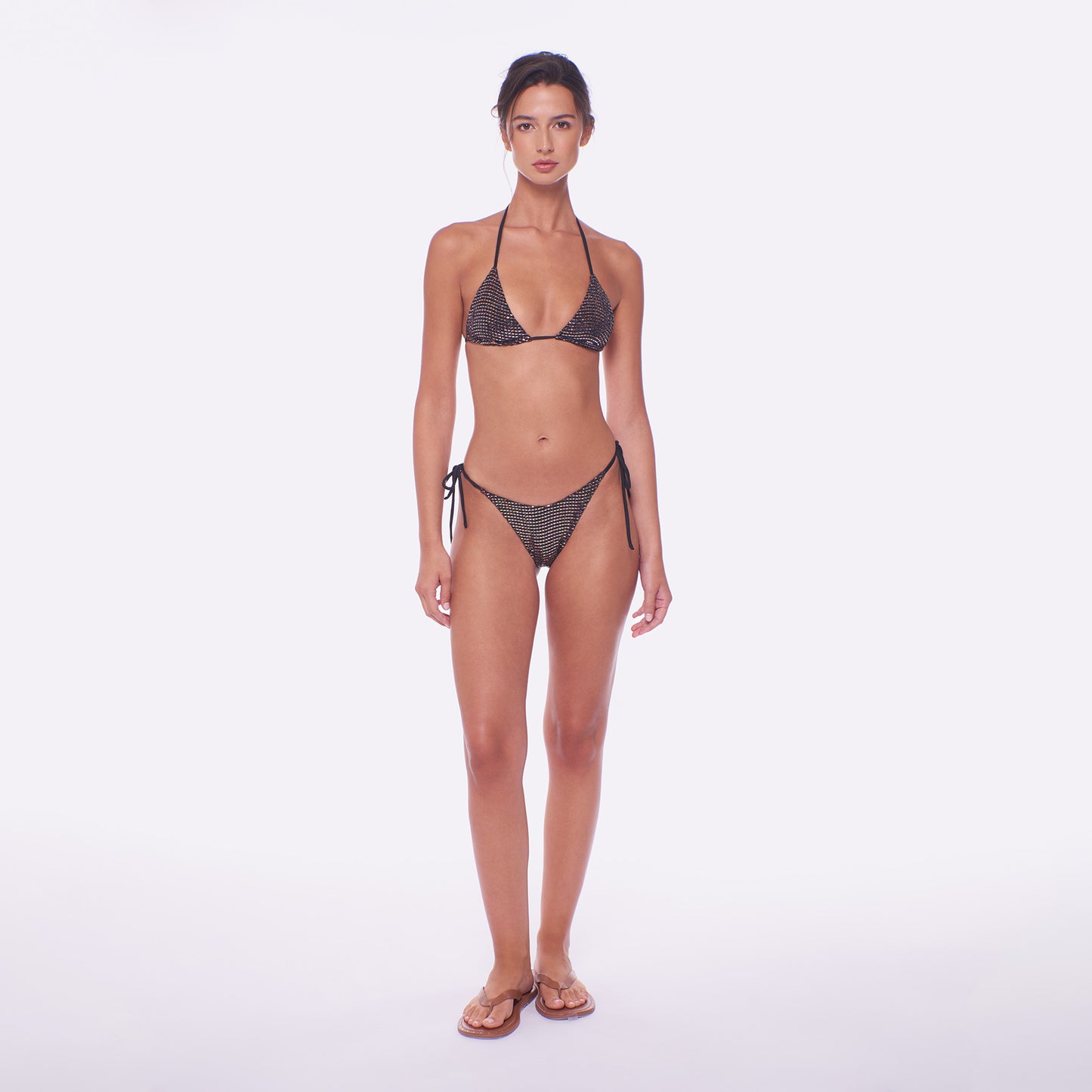 Ari Mirrored Bikini Bottom