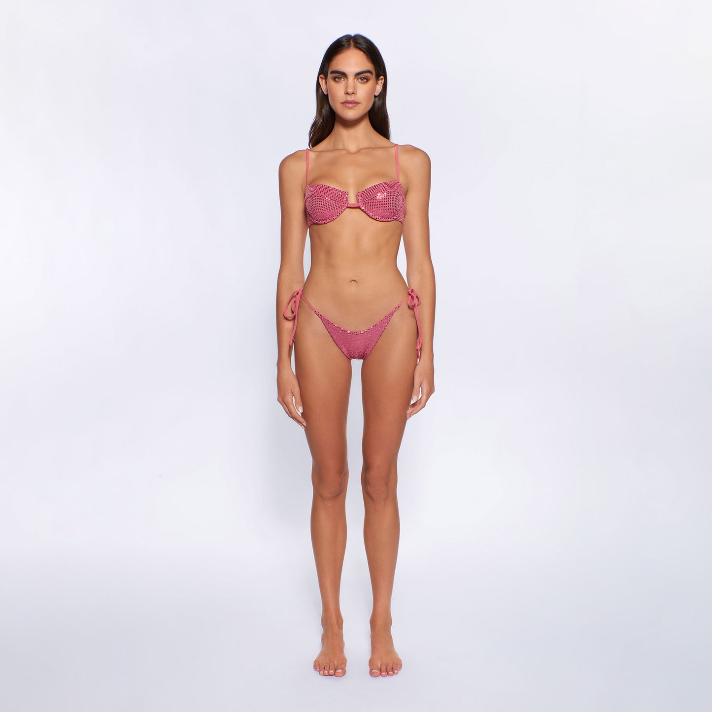 Ari Mirrored Bikini Bottom