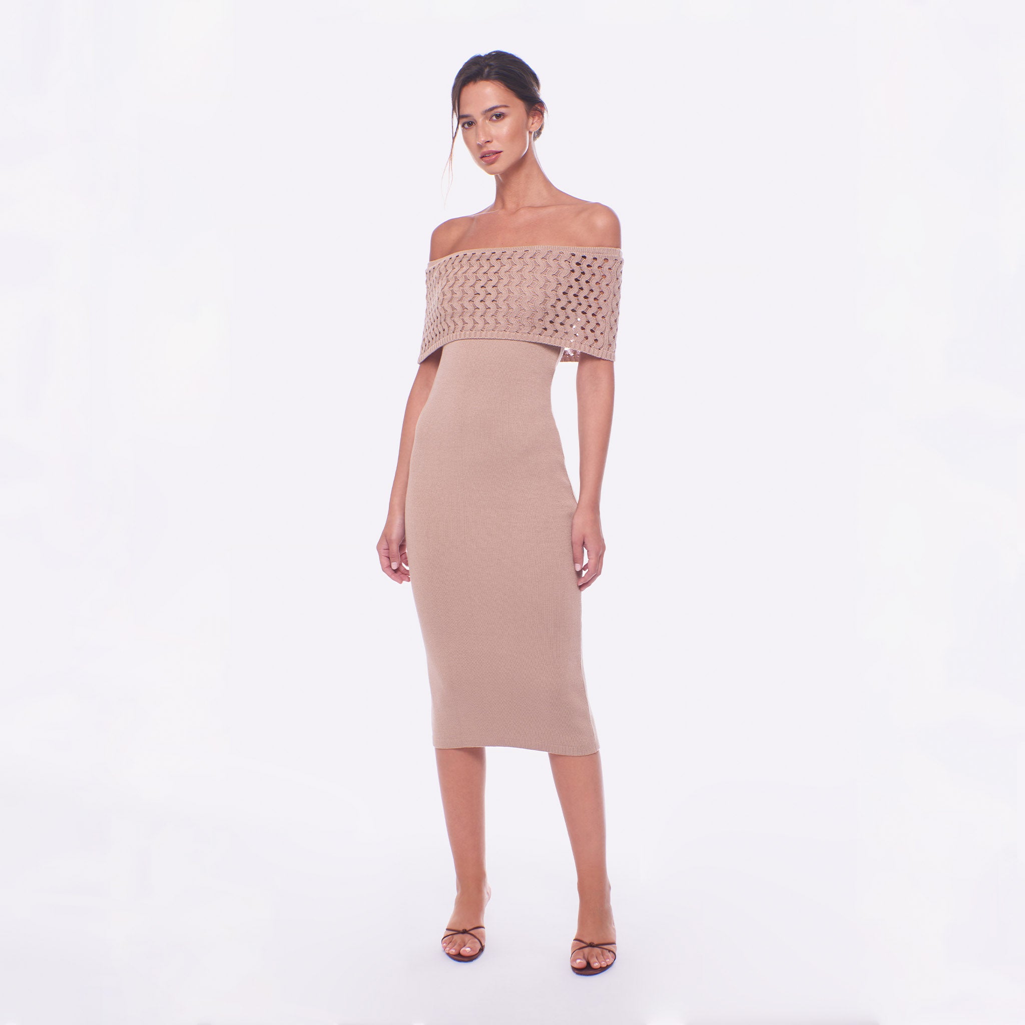 Avril Midi Knit Dress
