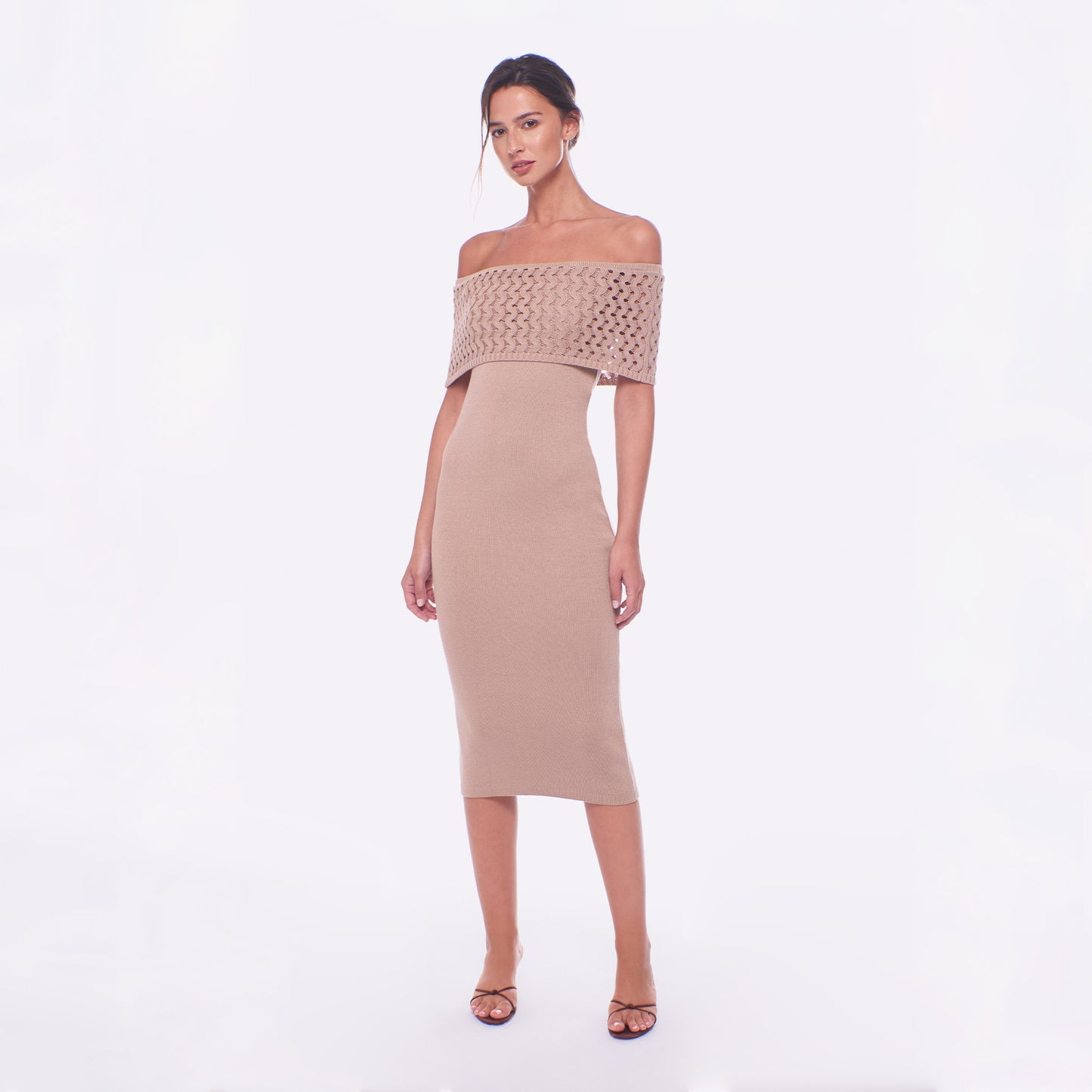 Avril Midi Knit Dress