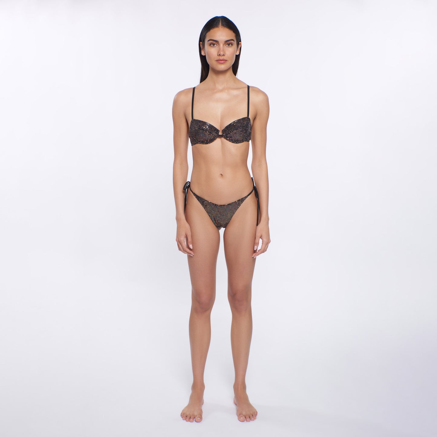 Tonie Textured Bikini Bottom