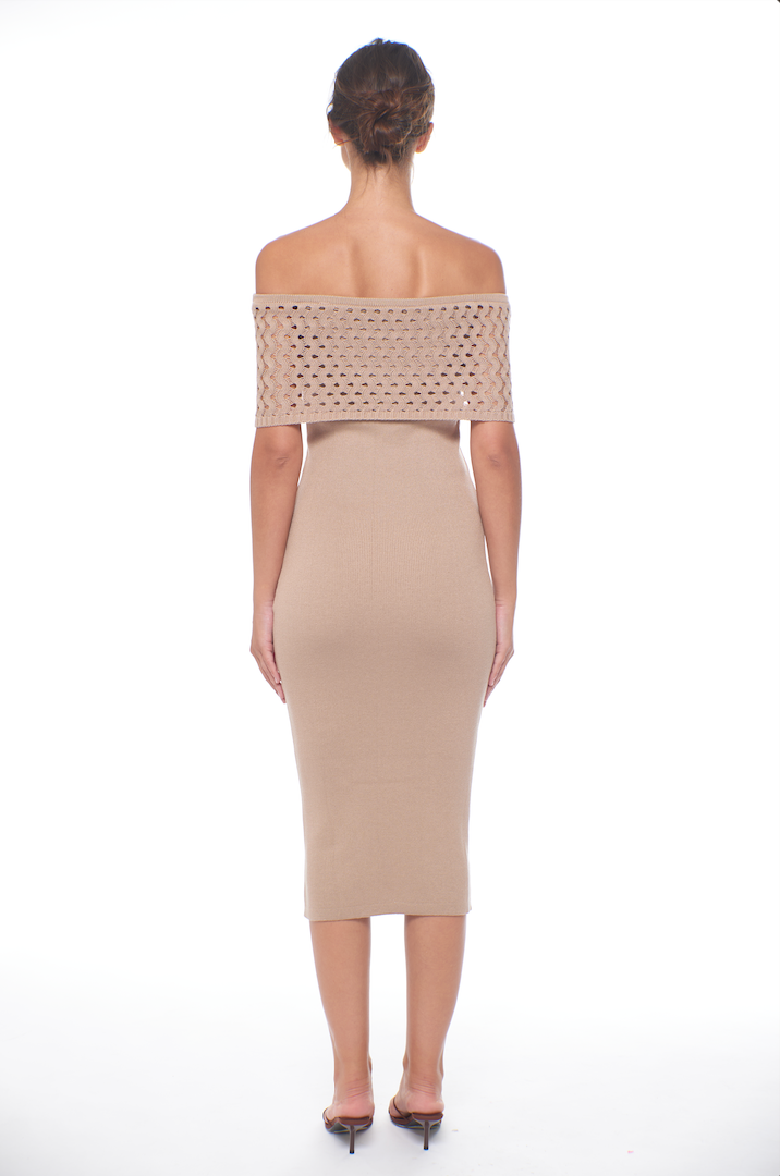 Avril Midi Knit Dress
