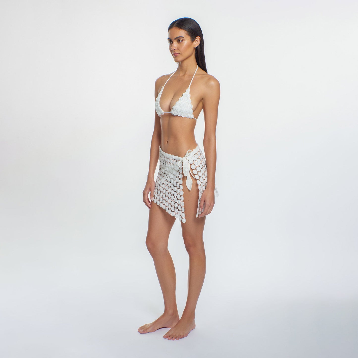 Soa Tie-Side Skirt