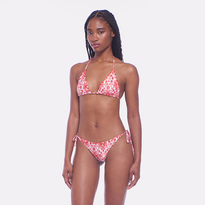 Fifi Printed Bikini Top