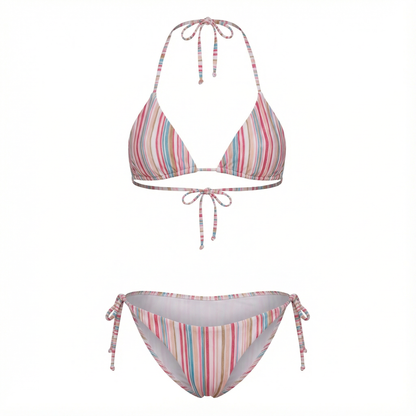 Fifi Printed Bikini Top