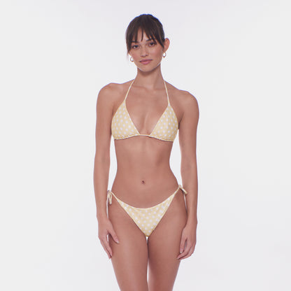 Fifi Printed Bikini Top
