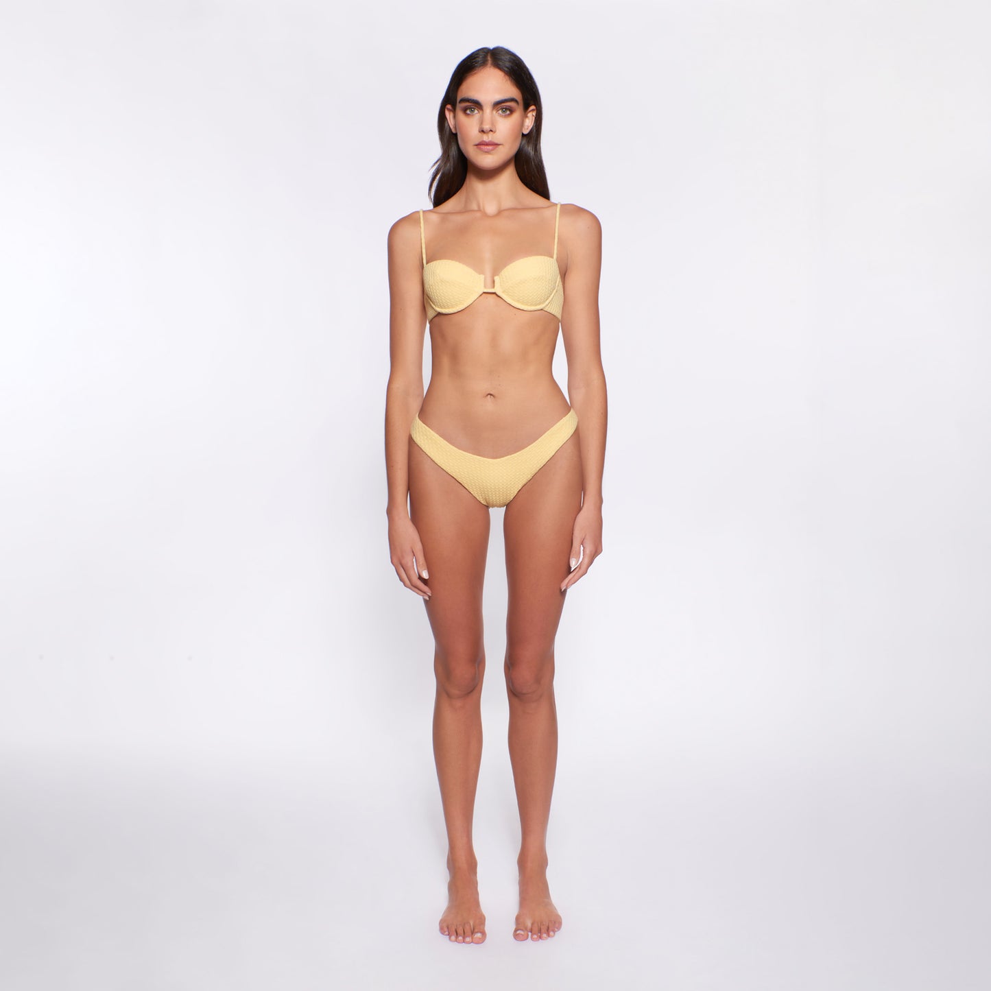 Bella Textured Bikini Bottom