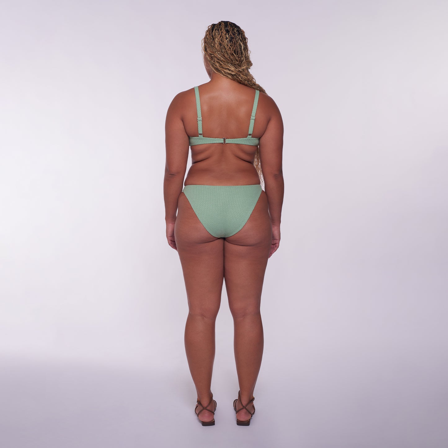 Bella Textured Bikini Bottom