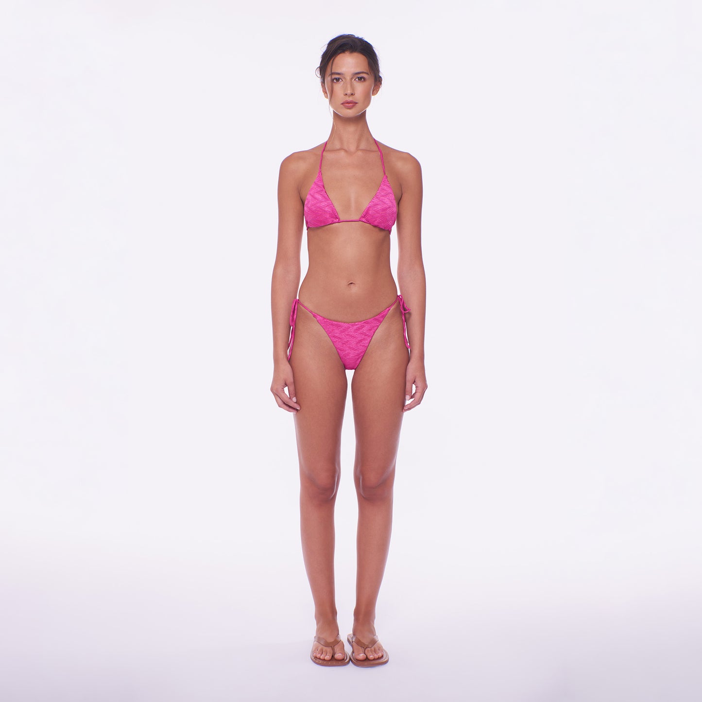 Tonie Textured Bikini Bottom