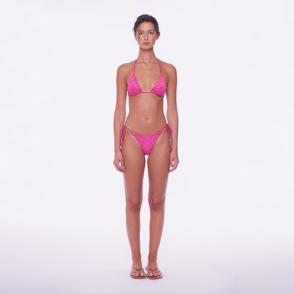 Tonie Textured Bikini Bottom