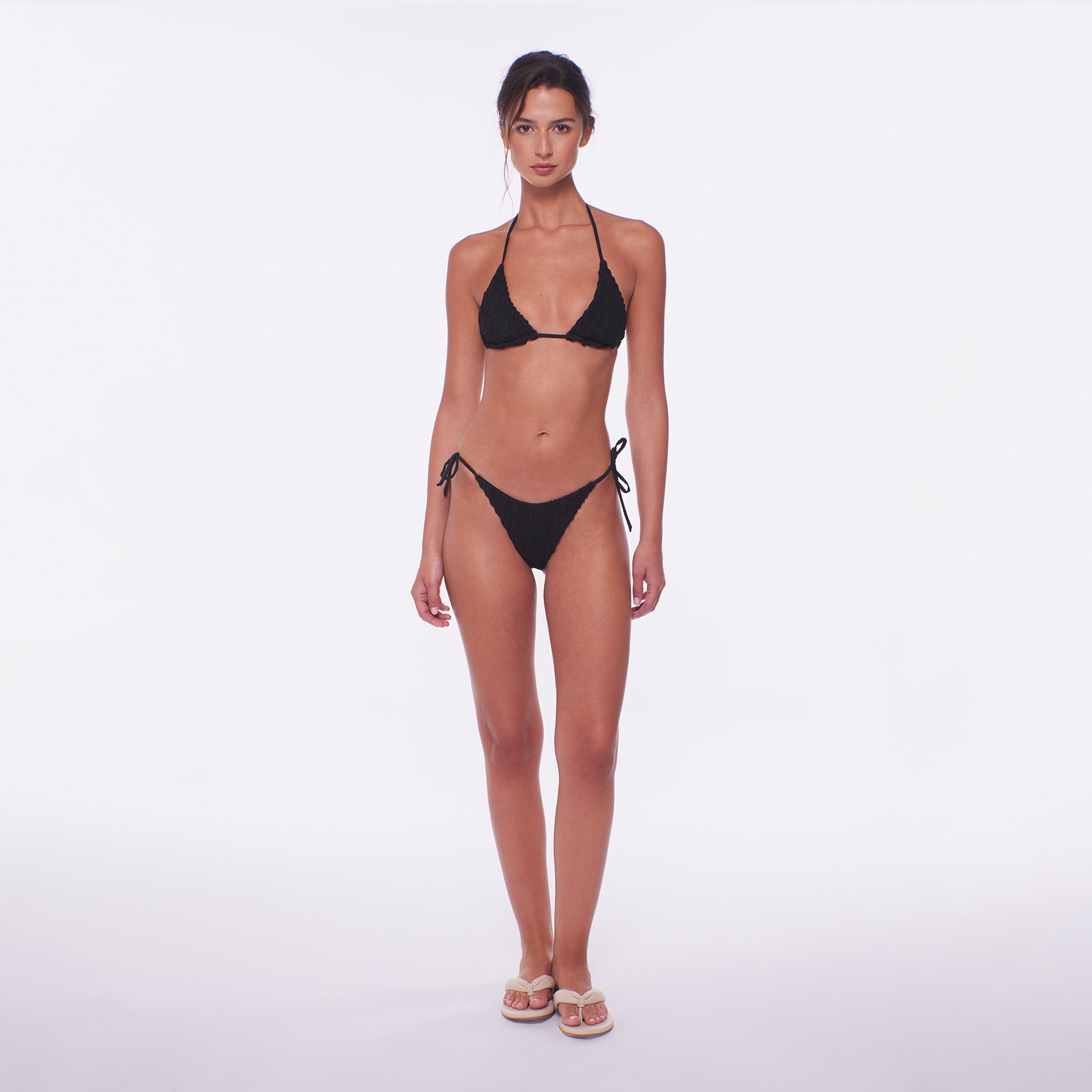 Ari Textured Bikini Bottom