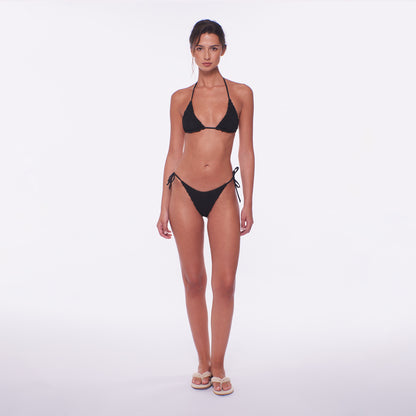 Ari Textured Bikini Bottom