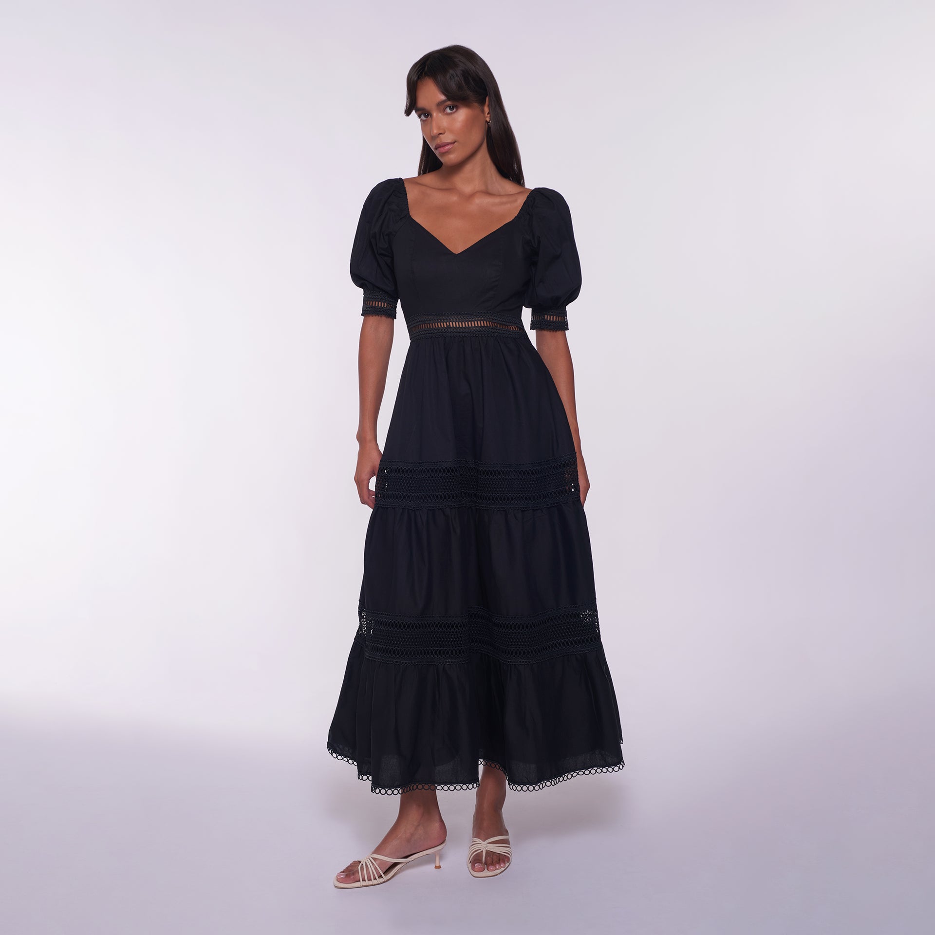 peixoto parker tie midi dress Isabella Dress – Peixoto Wear