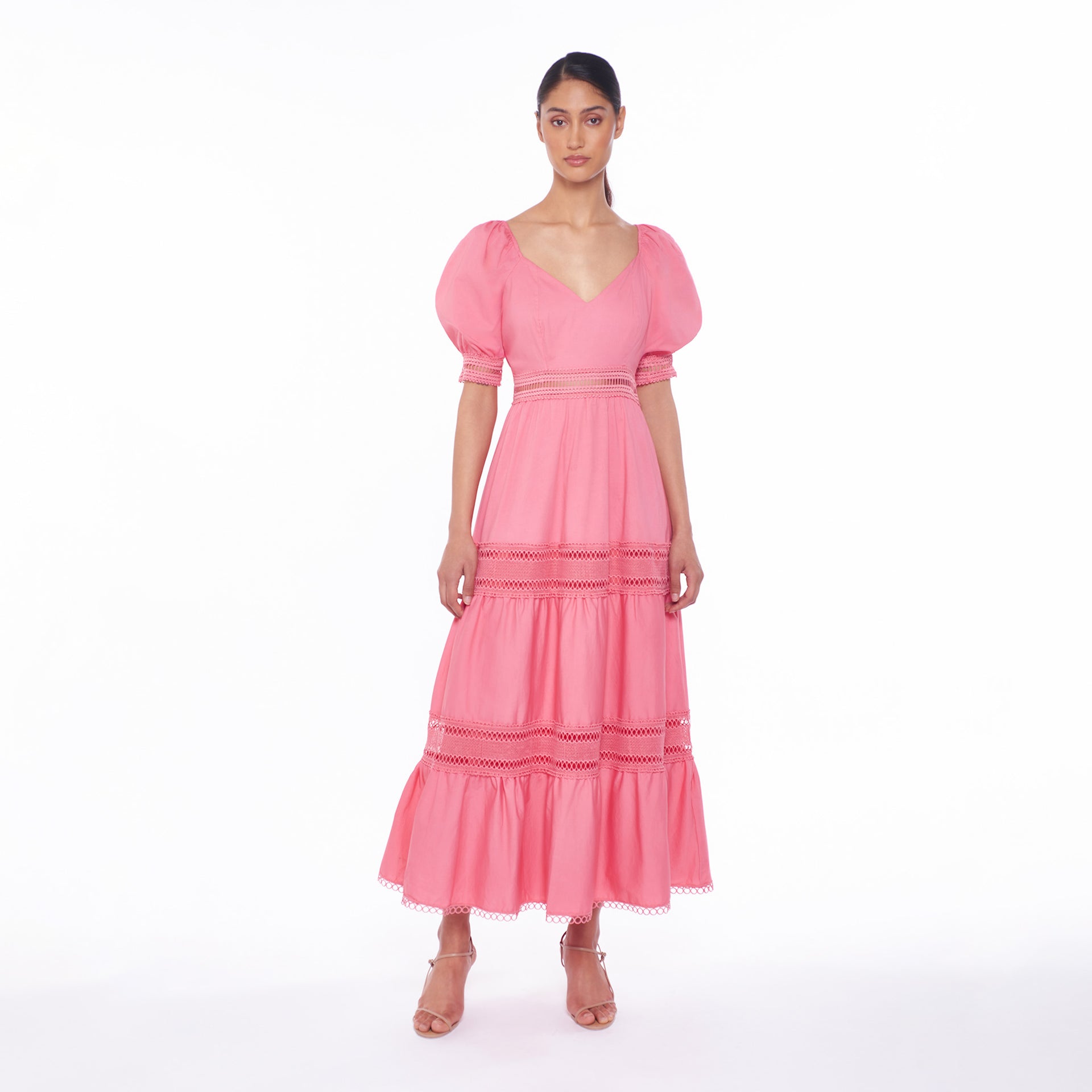 isabella midi dress ISABELLA MIDI DRESS BLUE NOVA / Small / ZMD2621-BN
