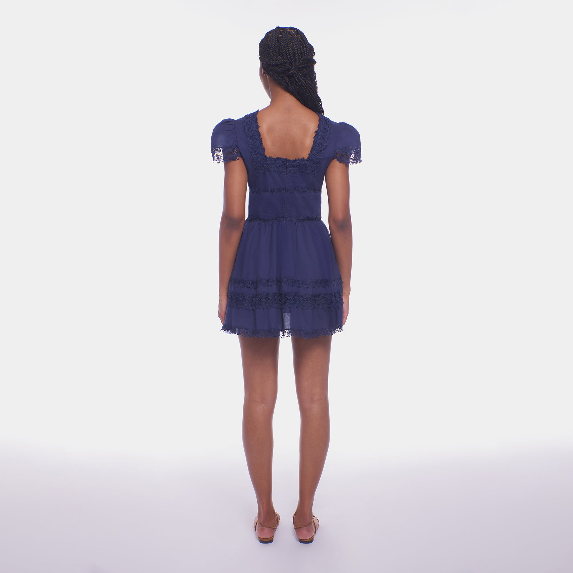 Peixoto: Piper Mini Dress (44019-NAV) M Peixoto: Piper Mini Dress (44019-NAV) M