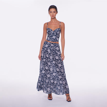 Riley Printed Maxi Skirt