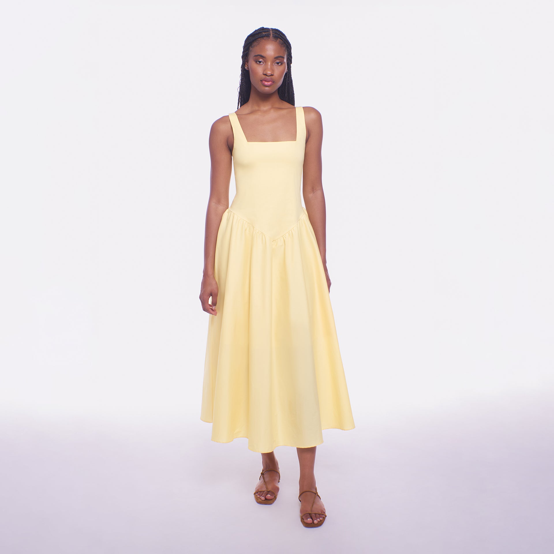 house of harlow midi dress House of Harlow 1960 Corset Tiered Floral Linen Midi Dress