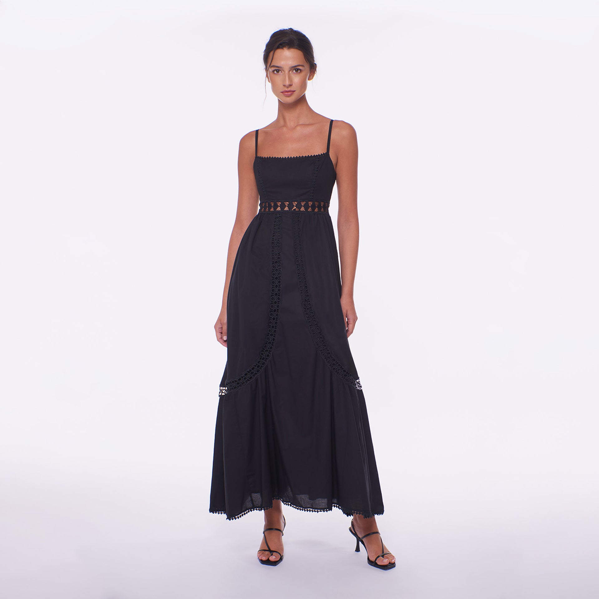 chinese dress ladies Charlotte Maxi Dress with Pockets – Idyl Collection