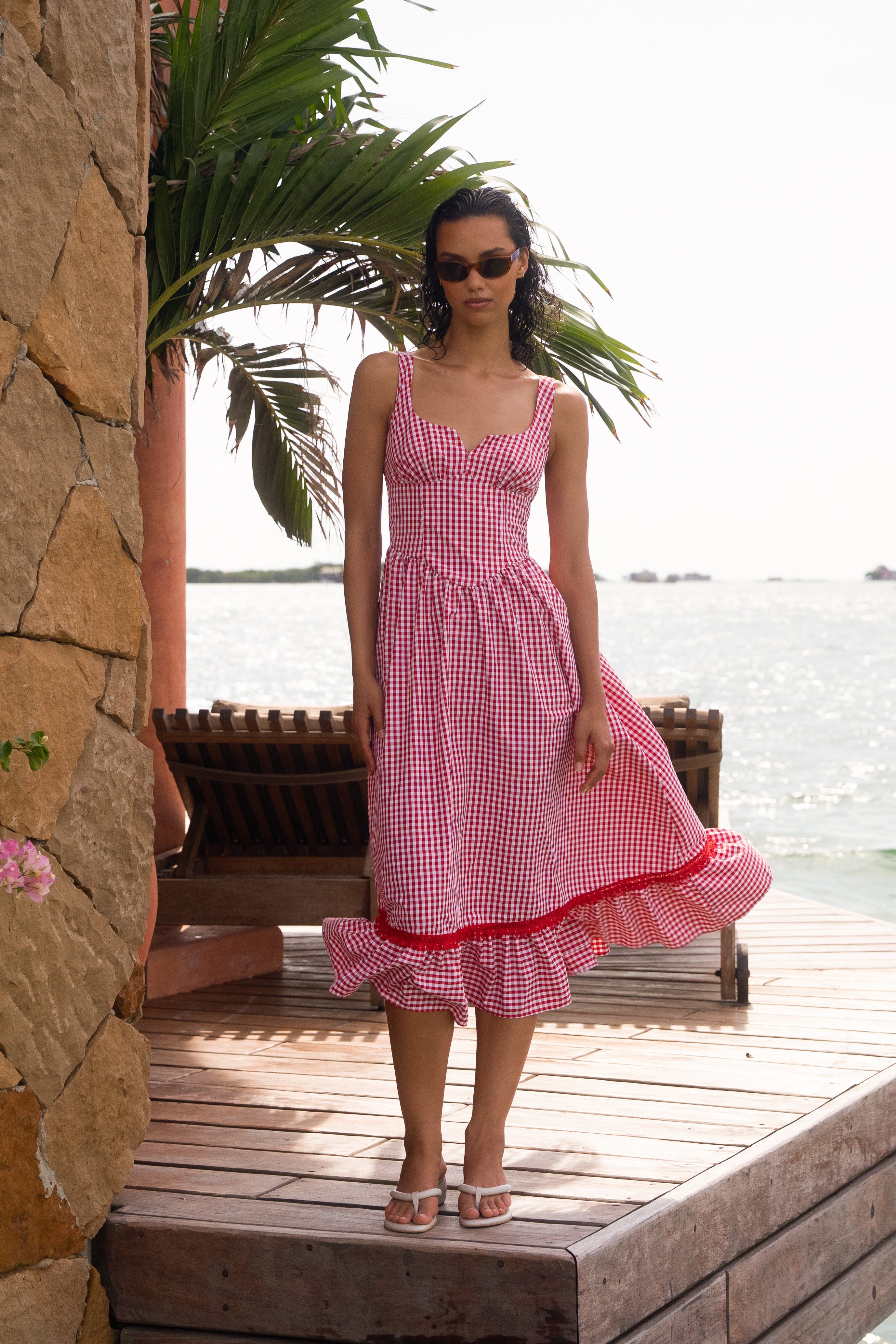 Liam Midi Dress – Peixoto Wear