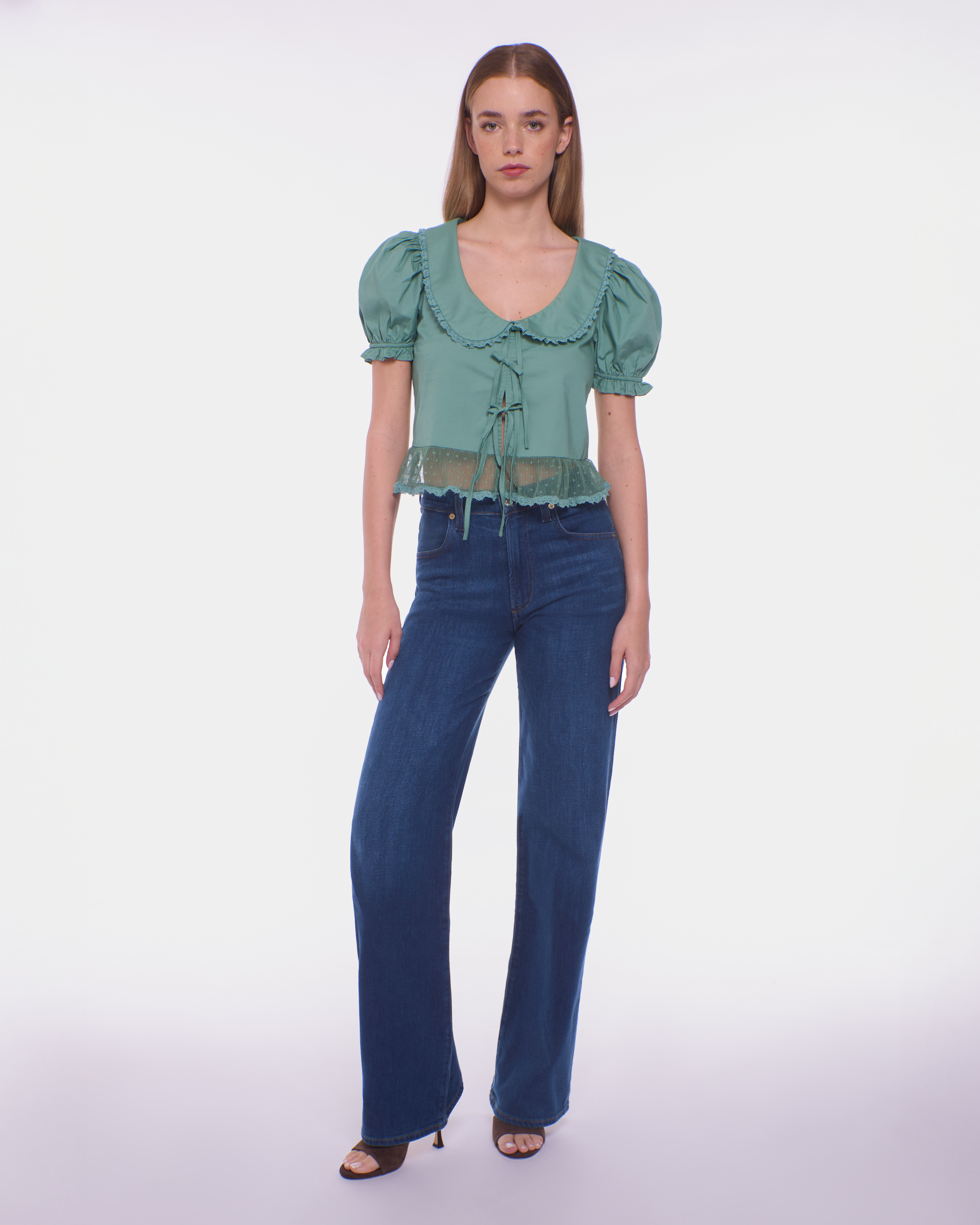 Colette Top -  Eucalyptus