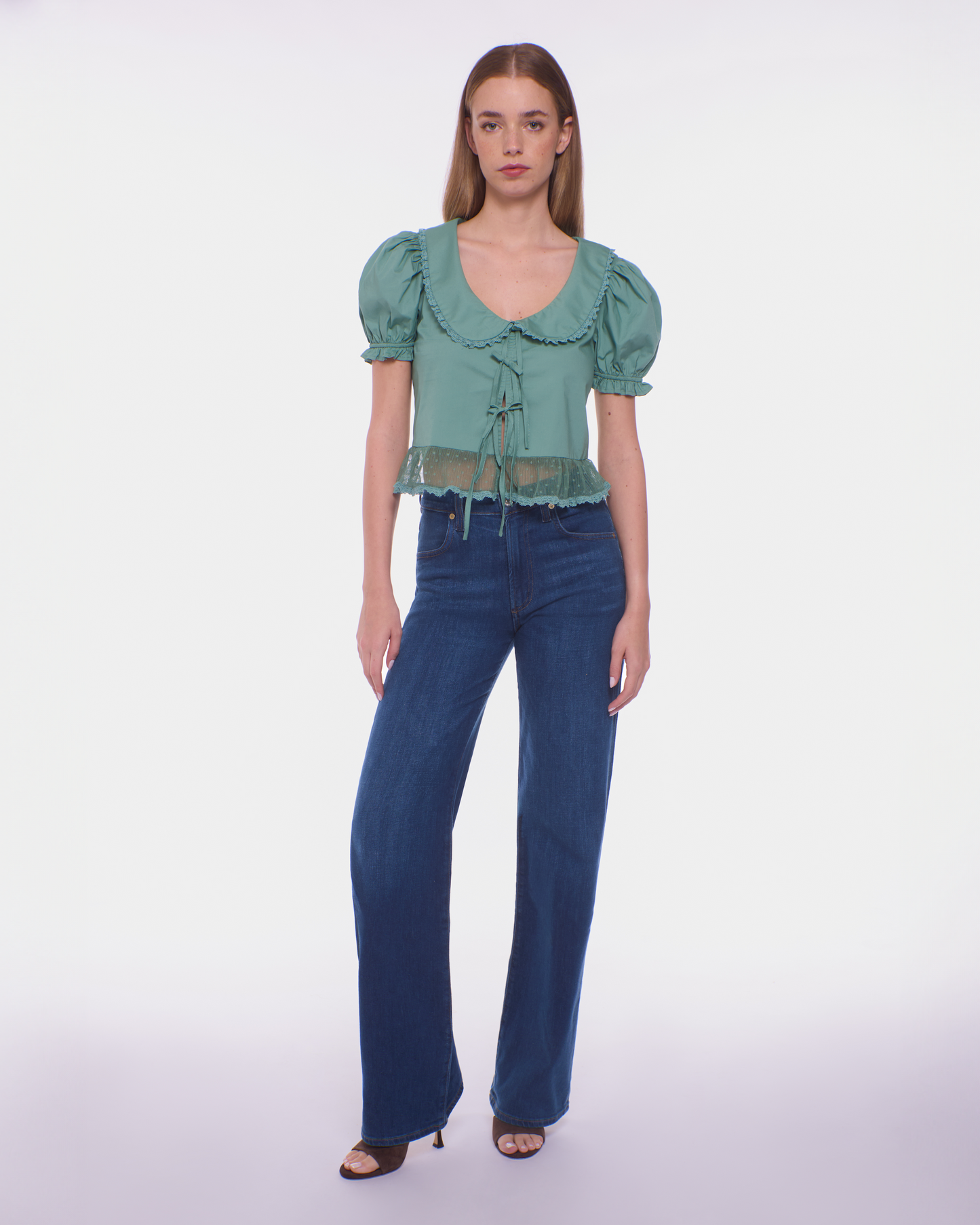 Colette Top -  Eucalyptus