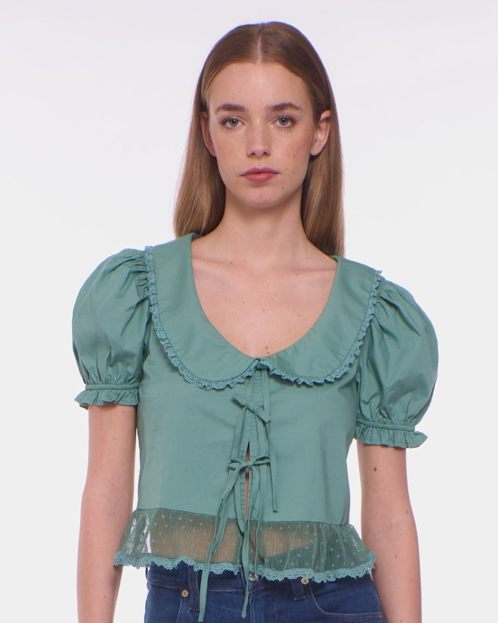 Colette Top -  Eucalyptus