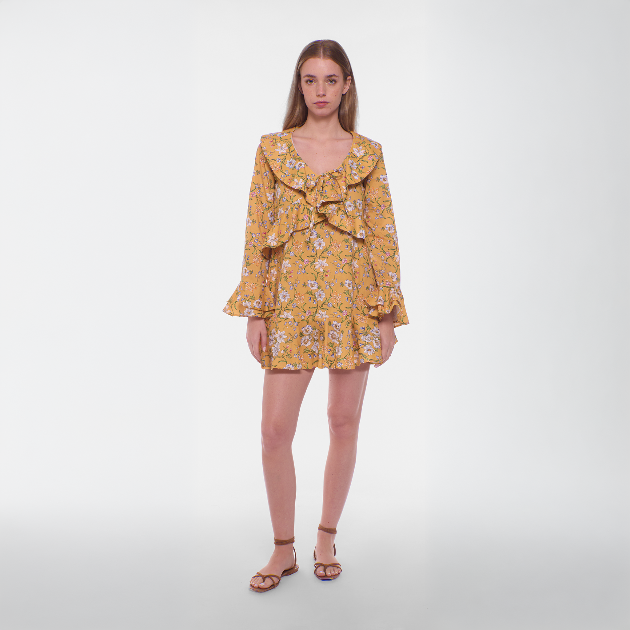 Estelle Mini Dress - Amber Meadow
