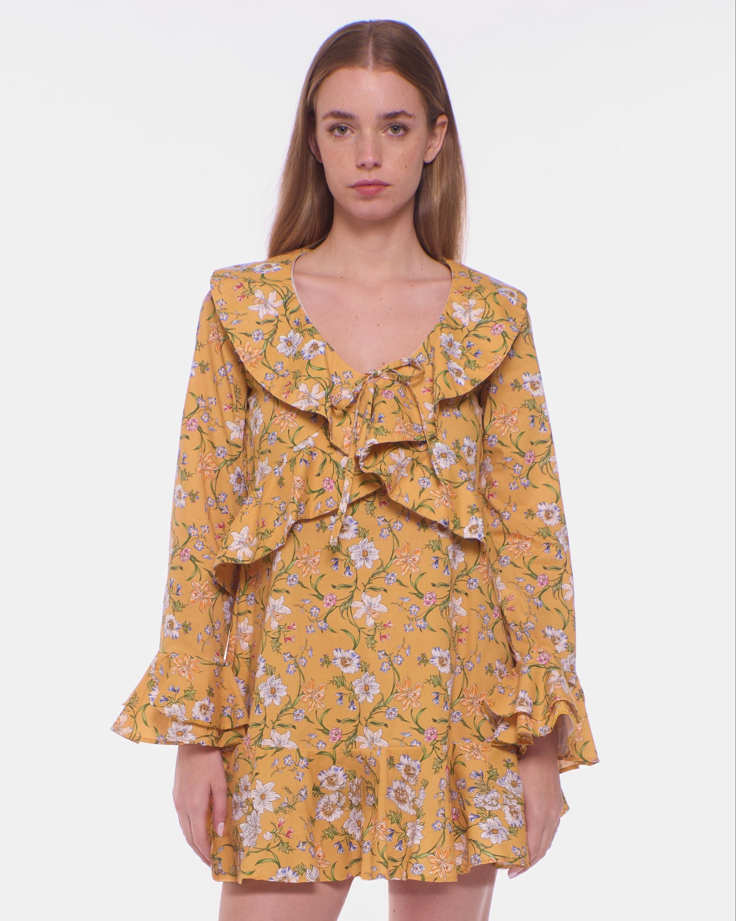Estelle Mini Dress - Amber Meadow