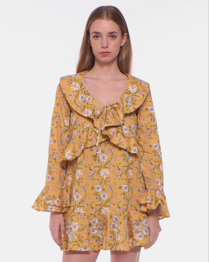 Estelle Mini Dress - Amber Meadow