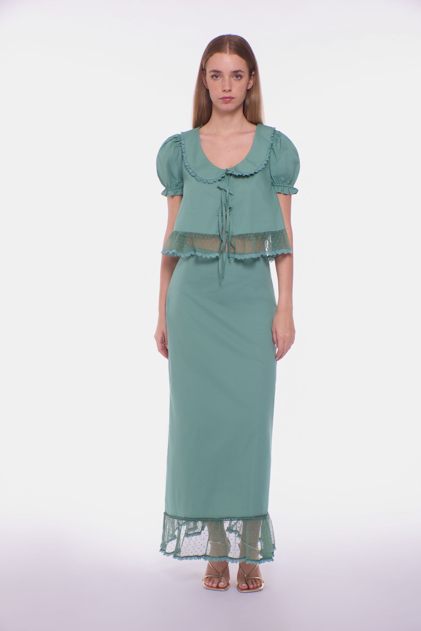 Colette Top -  Eucalyptus