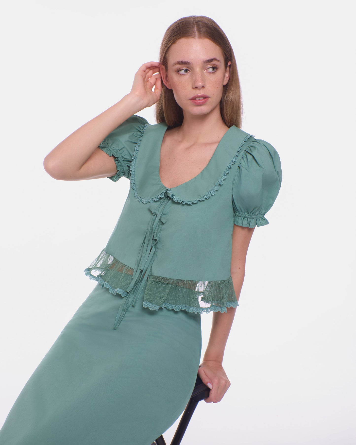 Colette Top -  Eucalyptus
