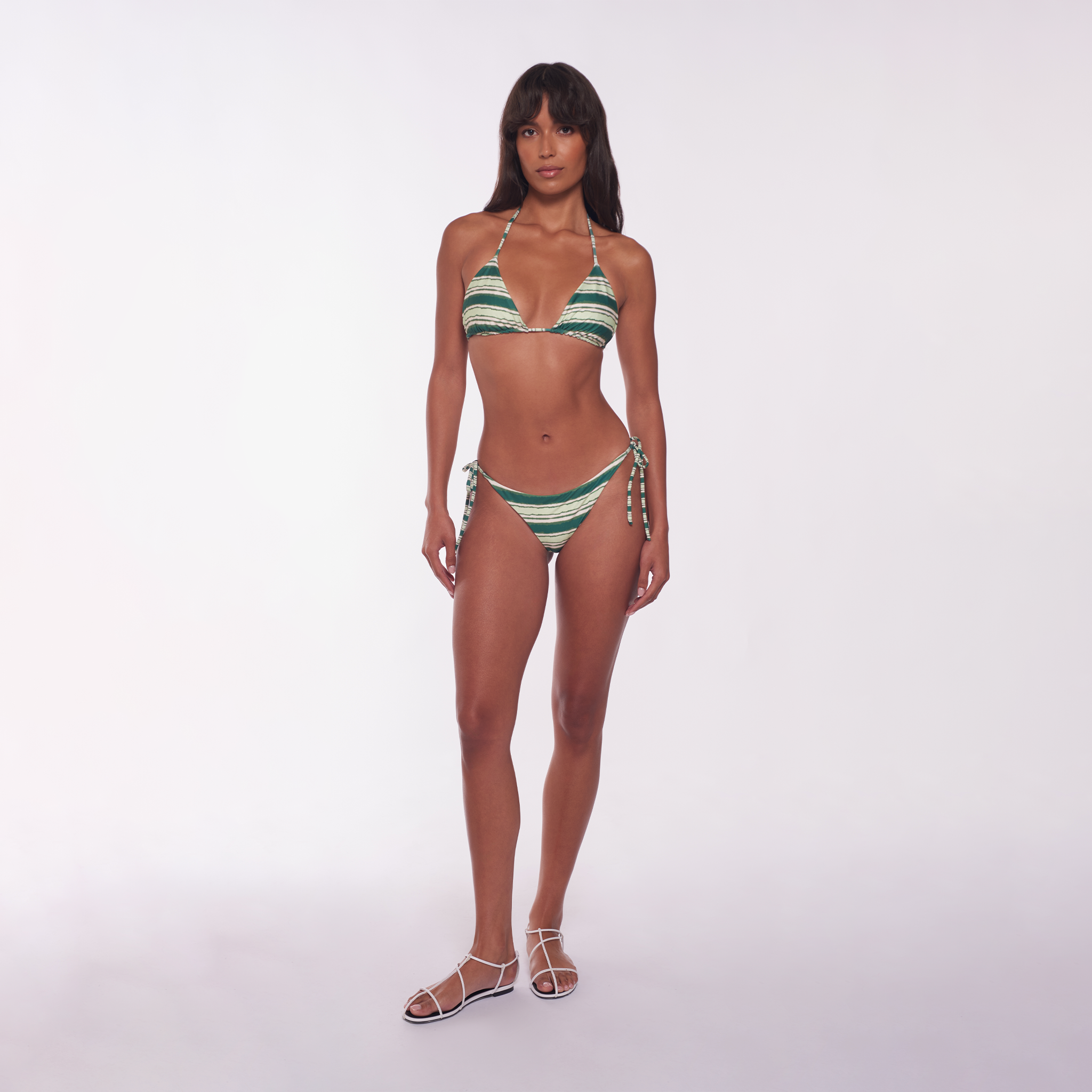Fifi Bikini Top - Aloe Coast