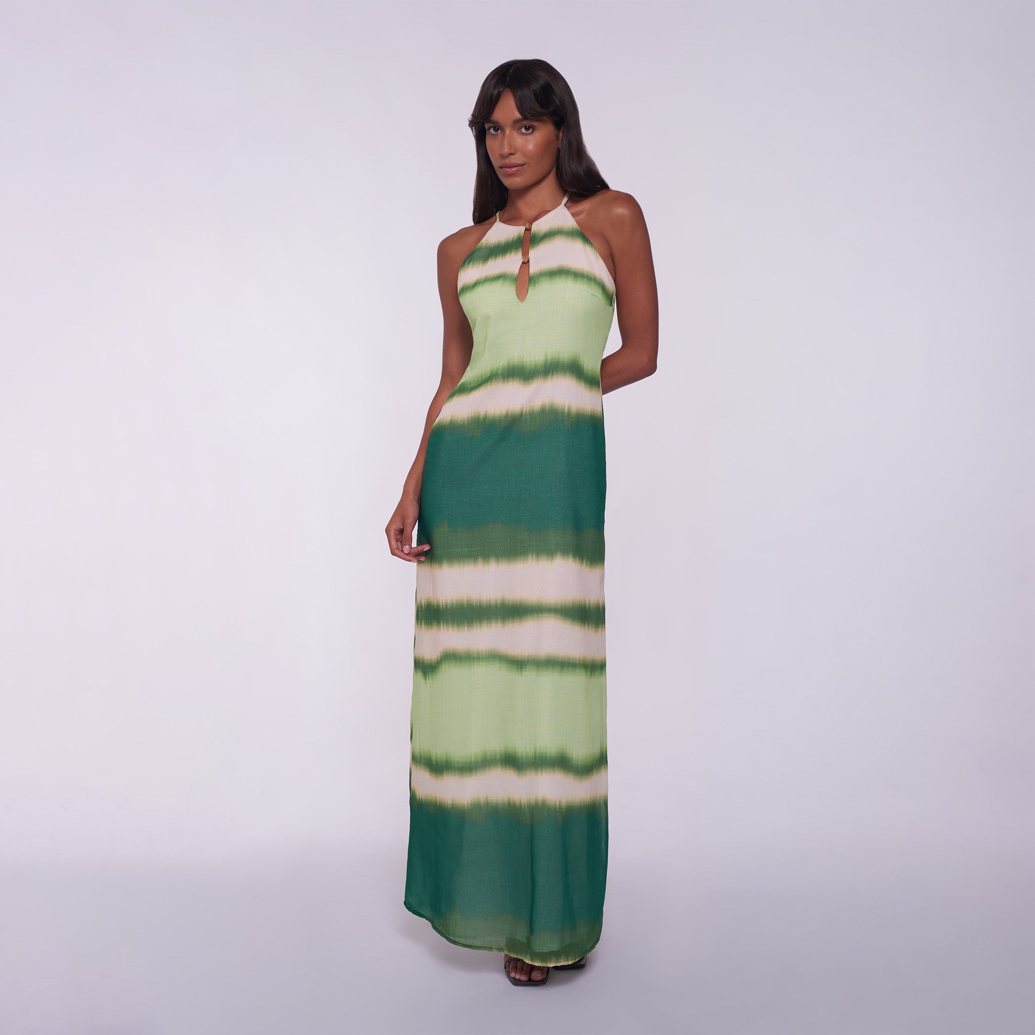 Noemi Maxi Dress - Aloe Coast