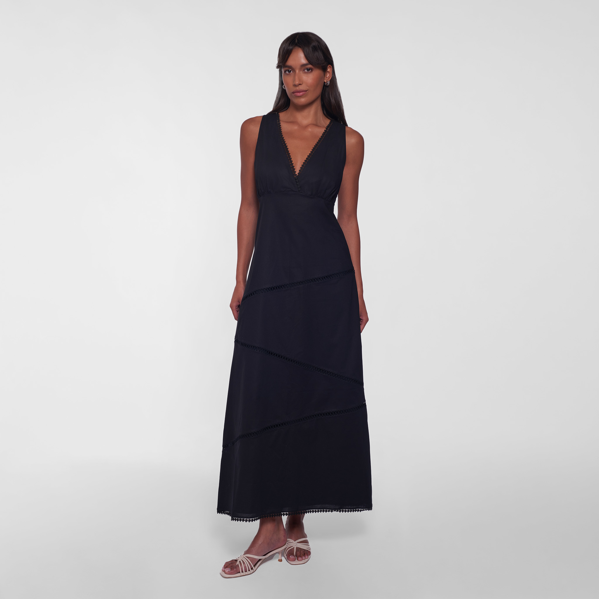 Jenna Maxi Dress - Black