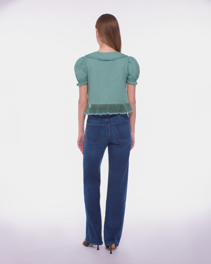 Colette Top -  Eucalyptus