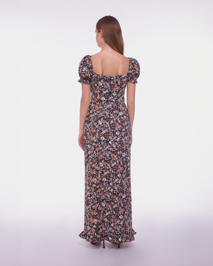 Loretta Maxi Dress - Midnight Blossom