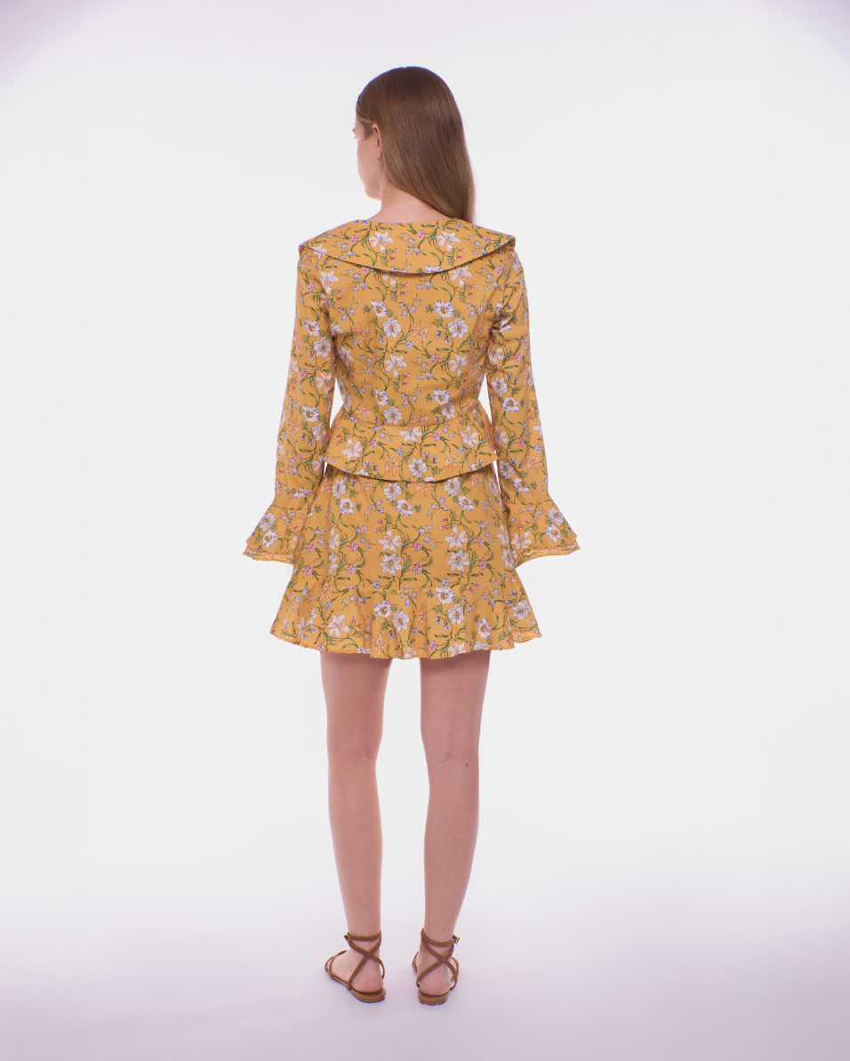 Estelle Mini Dress - Amber Meadow
