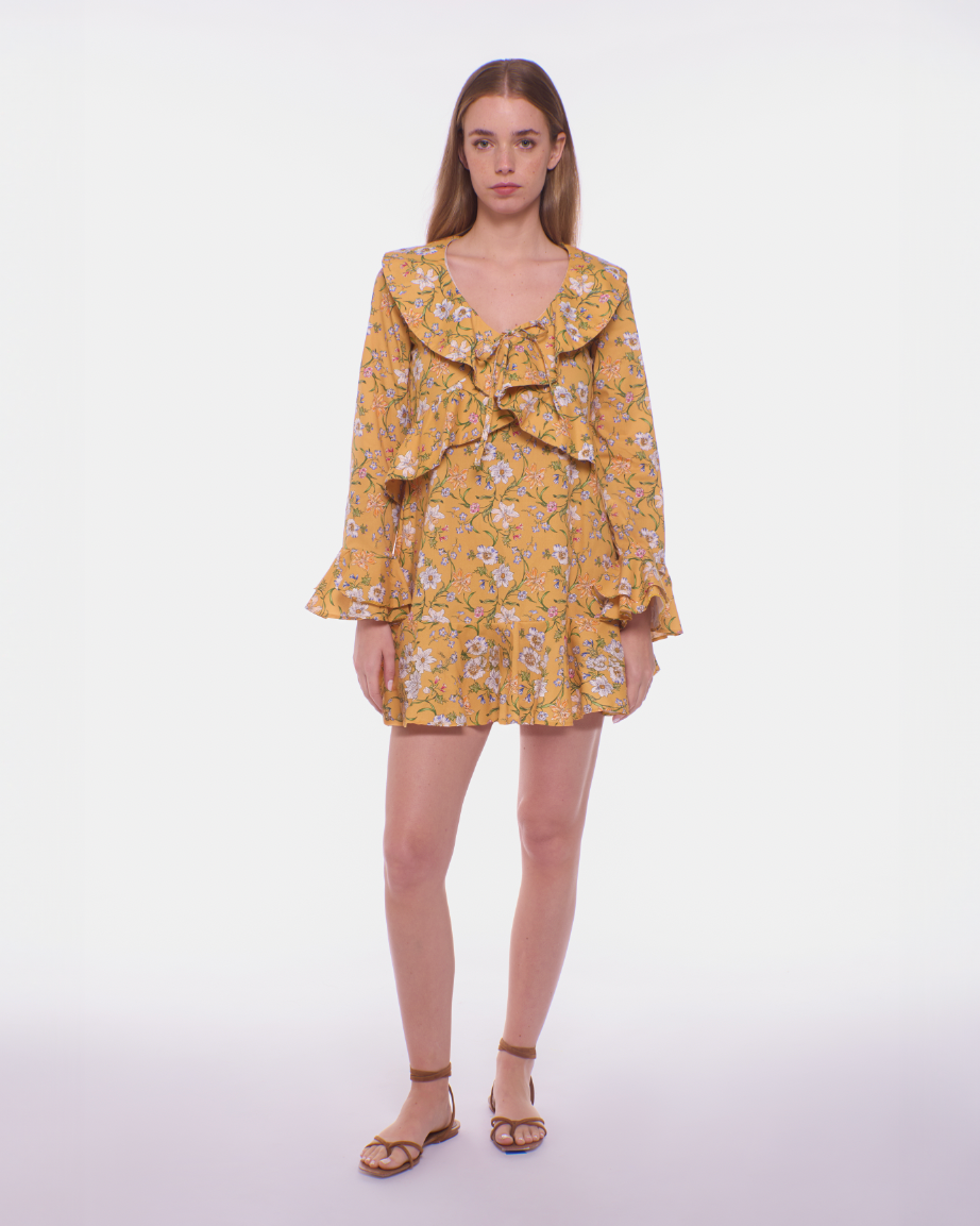 Estelle Mini Dress - Amber Meadow