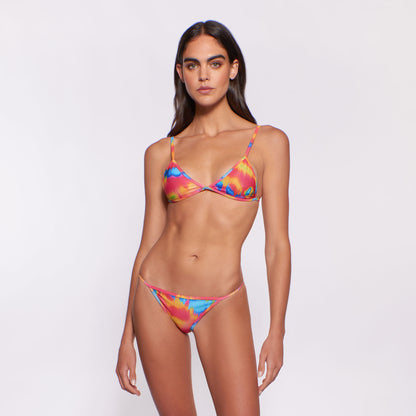 Tie Dye Bomba Bikini Top