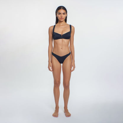 Black Shelley Bikini Bottom