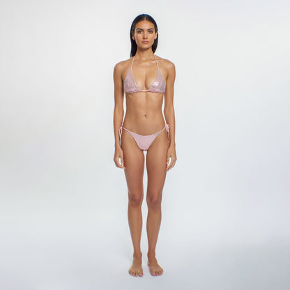 Tonie Textured Bikini Bottom