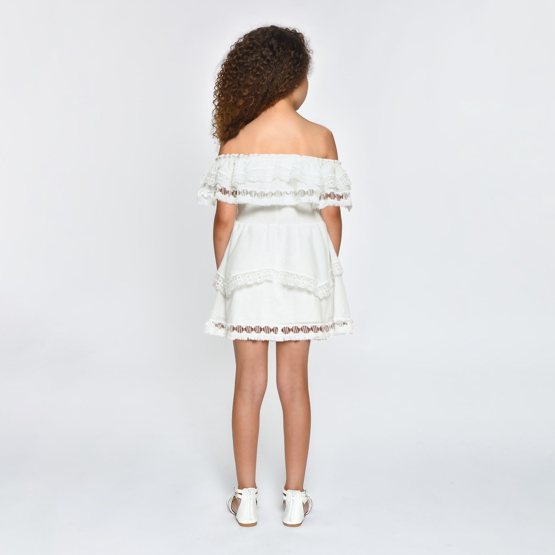 Little Peixoto: Wyatt Dress (83003-WHT) S Little Peixoto: Wyatt Dress (83003-WHT) S