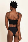Cleo Smocked Bikini Top-Peixoto Wear